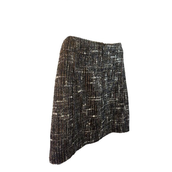 Max & Co Wool Blnd Tweed Mini Skirt Sz 2 Bouclé Button Front Y2K Equestrian Styl - Picture 6 of 10